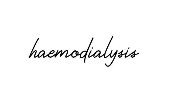 Haemodialysis signature