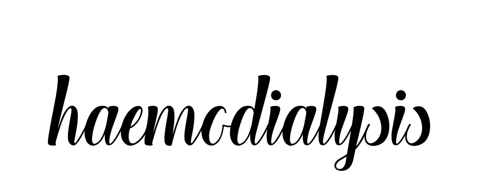 Haemodialysis signature