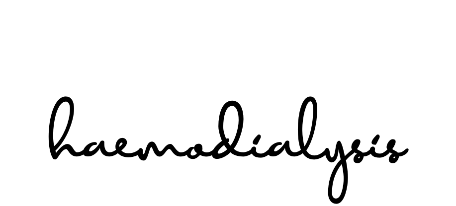 Haemodialysis signature