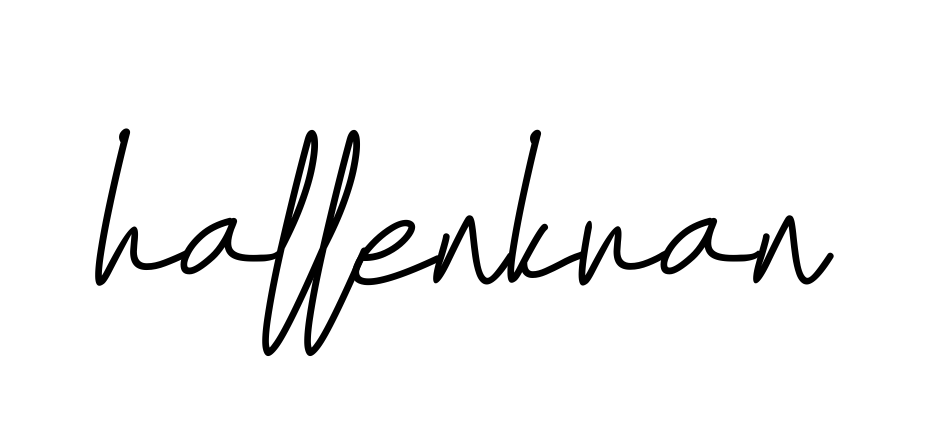 Hallenkran signature