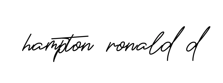 Handwritten Signature for Hampton-ronald-d - Style 150 Online