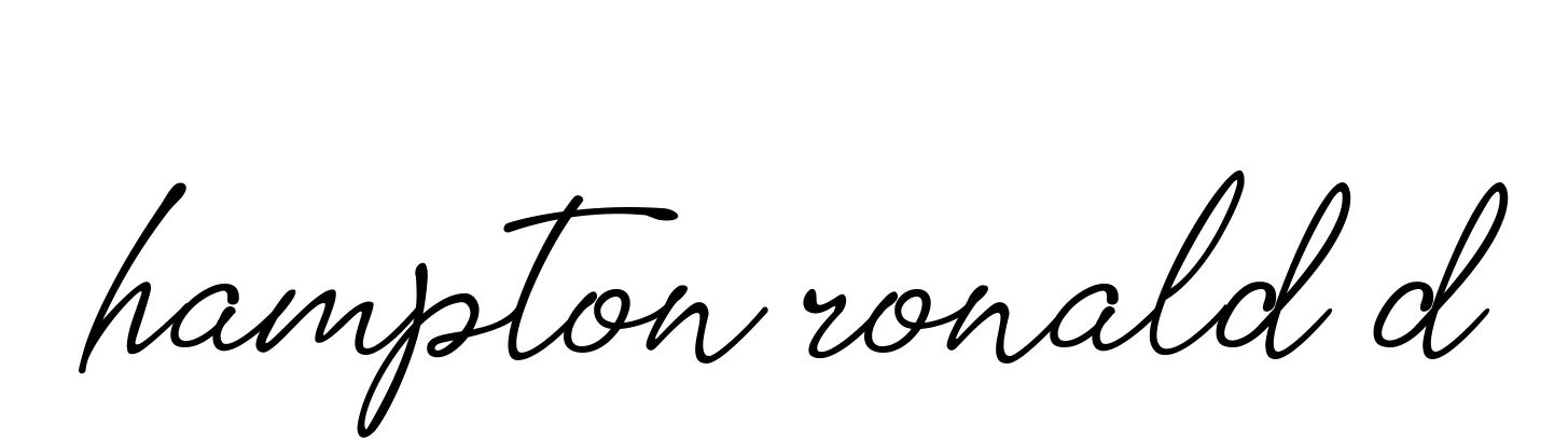 Handwritten Signature for Hampton-ronald-d - Style 151 Online