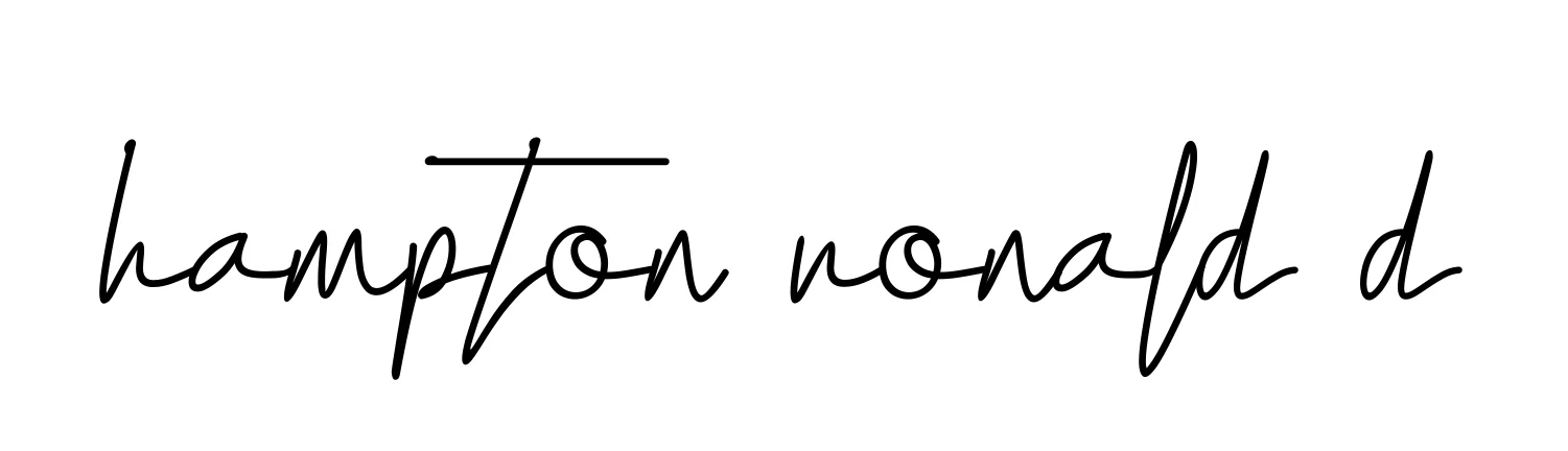 Handwritten Signature for Hampton-ronald-d - Style 155 Online