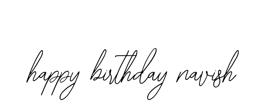 Happy-birthday-navish signature