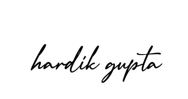 Hardik-gupta signature