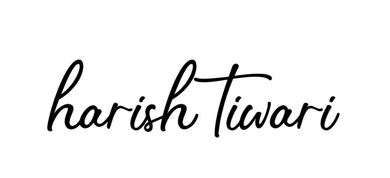 Harish-tiwari- signature