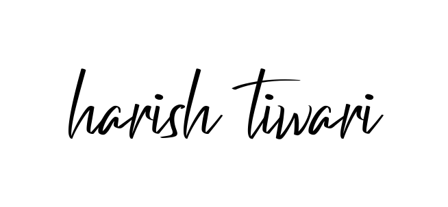Harish-tiwari- signature