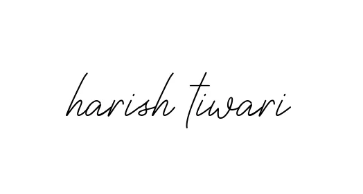 Harish-tiwari- signature