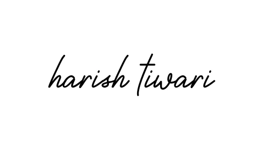 Harish-tiwari- signature