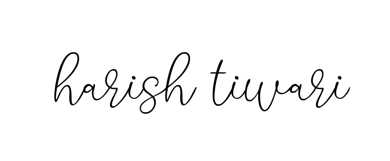 Harish-tiwari- signature