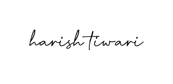 Harish-tiwari- signature