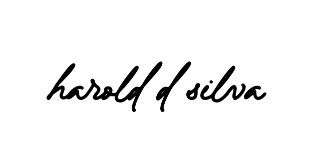 Handwritten Signature for Harold-d-silva - Style 137 Online