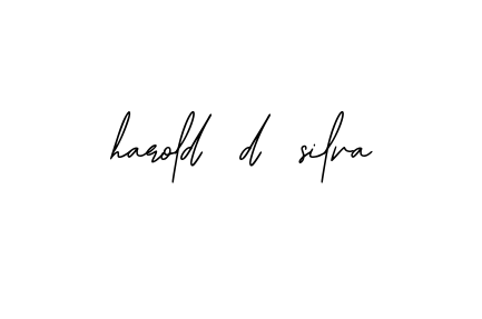 Handwritten Signature for Harold-d-silva - Style 139 Online