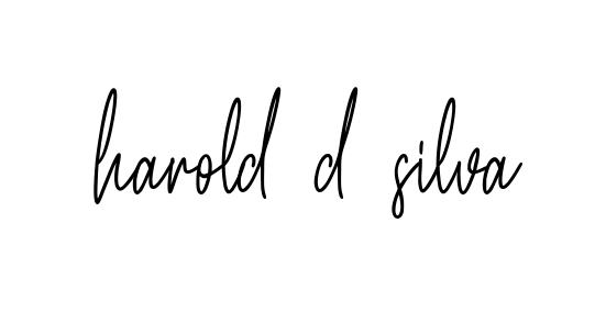 Handwritten Signature for Harold-d-silva - Style 154 Online