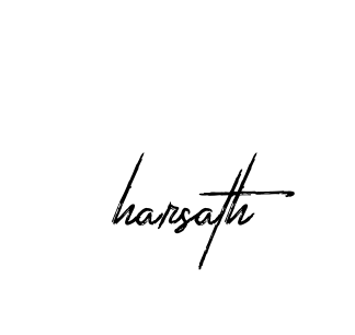 Handwritten Signature for Harsath - Style 133 Online