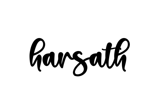 Handwritten Signature for Harsath - Style 136 Online