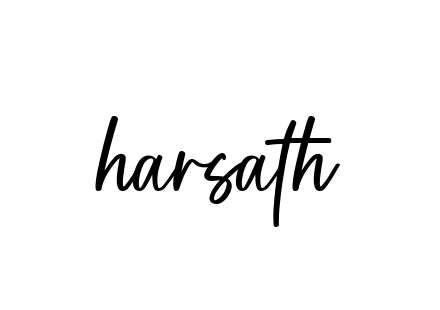 Handwritten Signature for Harsath - Style 142 Online
