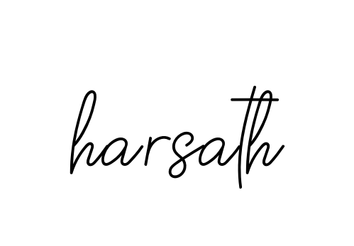 Handwritten Signature for Harsath - Style 145 Online