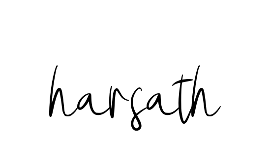 Handwritten Signature for Harsath - Style 146 Online
