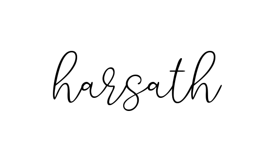 Handwritten Signature for Harsath - Style 147 Online