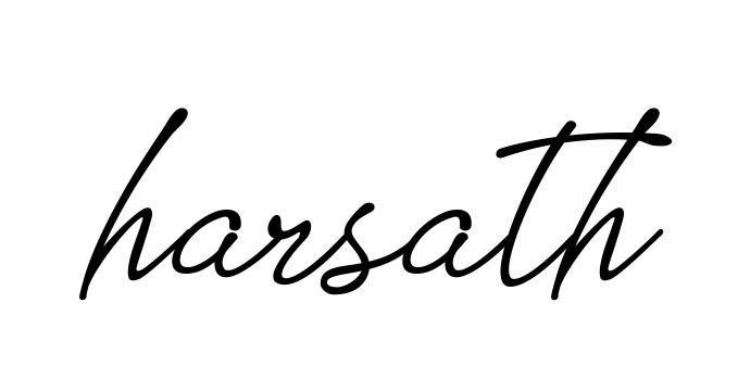Handwritten Signature for Harsath - Style 151 Online