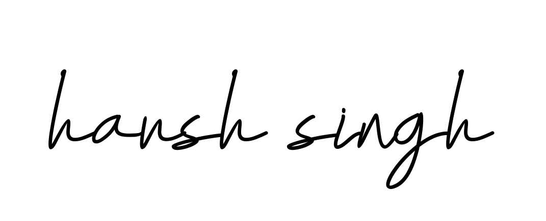 Handwritten Signature for Harsh-singh - Style 155 Online