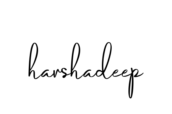 Harshadeep signature