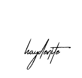 Handwritten Signature for Haydenite - Style 133 Online