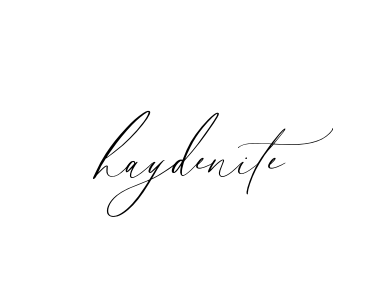 Handwritten Signature for Haydenite - Style 134 Online