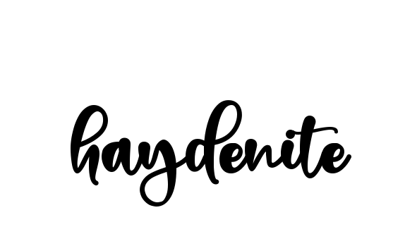 Handwritten Signature for Haydenite - Style 136 Online