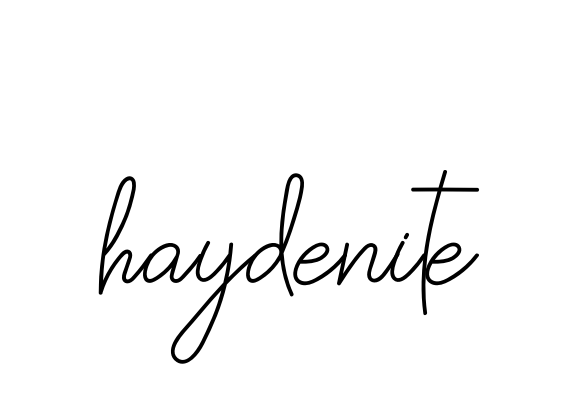 Handwritten Signature for Haydenite - Style 145 Online