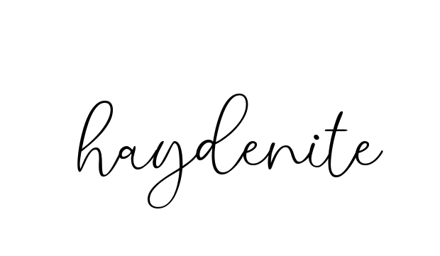 Handwritten Signature for Haydenite - Style 147 Online