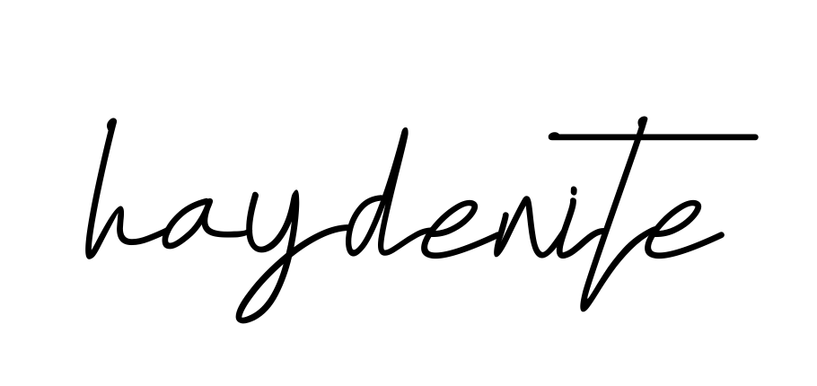 Handwritten Signature for Haydenite - Style 155 Online