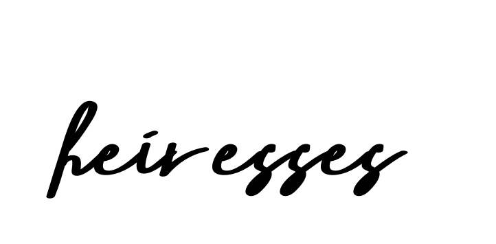 Handwritten Signature for Heiresses - Style 135 Online