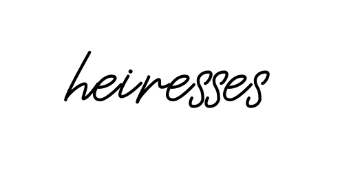 Handwritten Signature for Heiresses - Style 150 Online