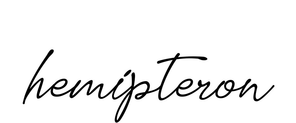 Handwritten Signature for Hemipteron - Style 151 Online