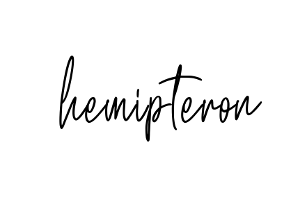 Handwritten Signature for Hemipteron - Style 154 Online