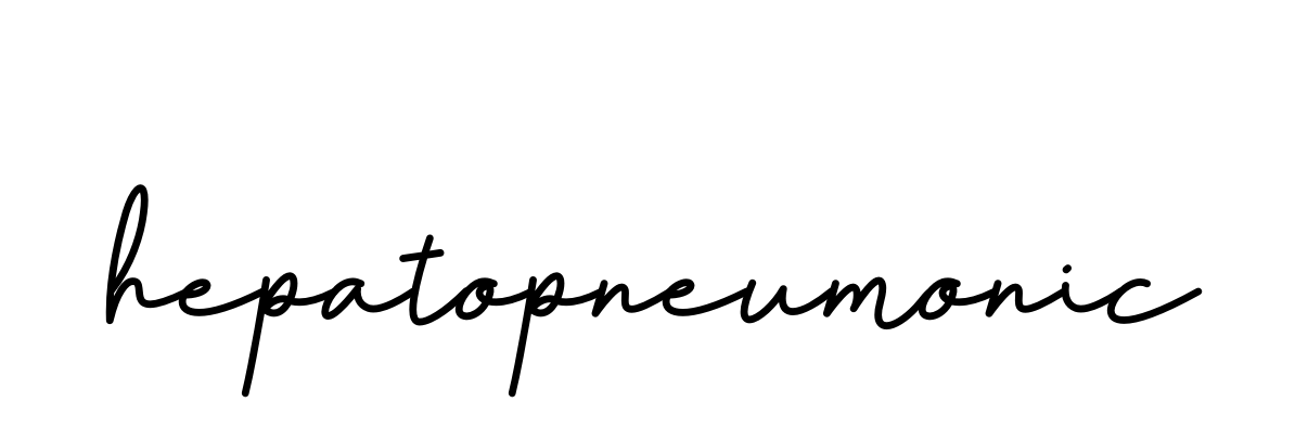Hepatopneumonic signature