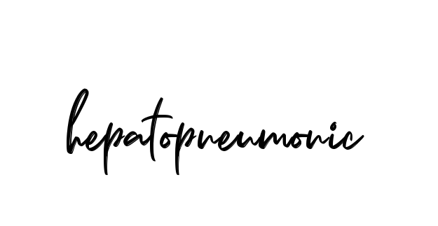 Hepatopneumonic signature