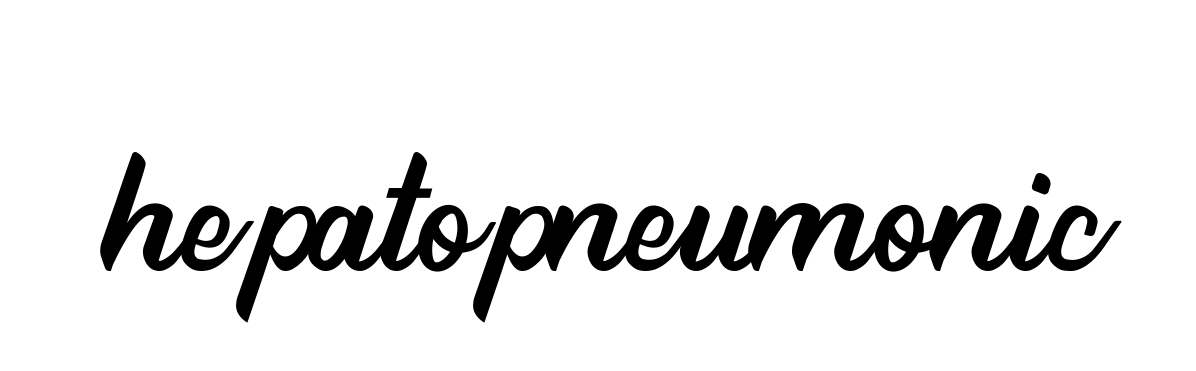 Hepatopneumonic signature