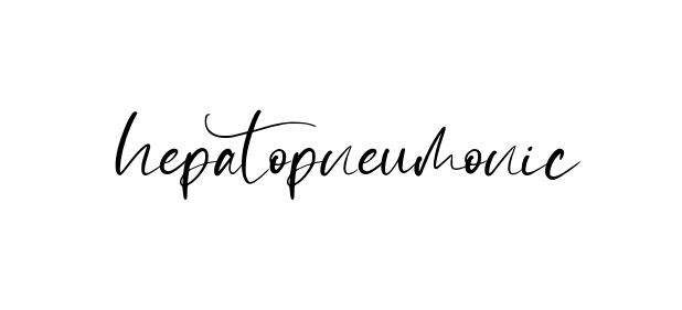 Hepatopneumonic signature