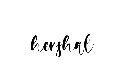 Hershal signature