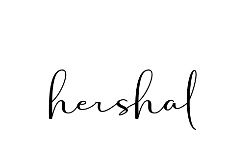 Hershal signature