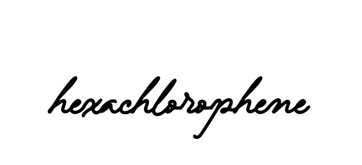 Handwritten Signature for Hexachlorophene - Style 138 Online