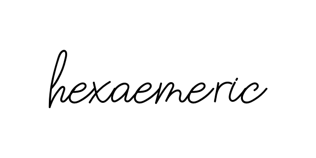 Hexaemeric signature
