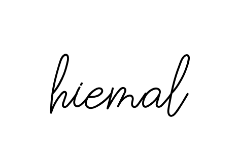 Handwritten Signature for Hiemal - Style 145 Online