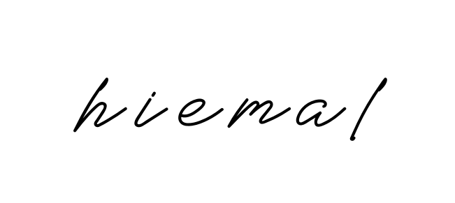 Handwritten Signature for Hiemal - Style 152 Online