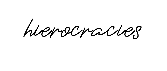 Handwritten Signature for Hierocracies - Style 150 Online