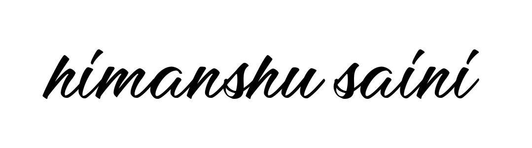 Himanshu-saini signature