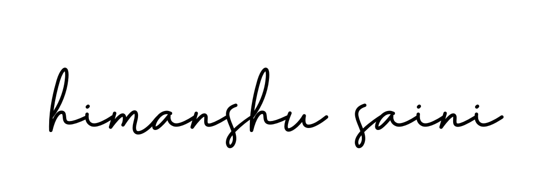 Himanshu-saini signature